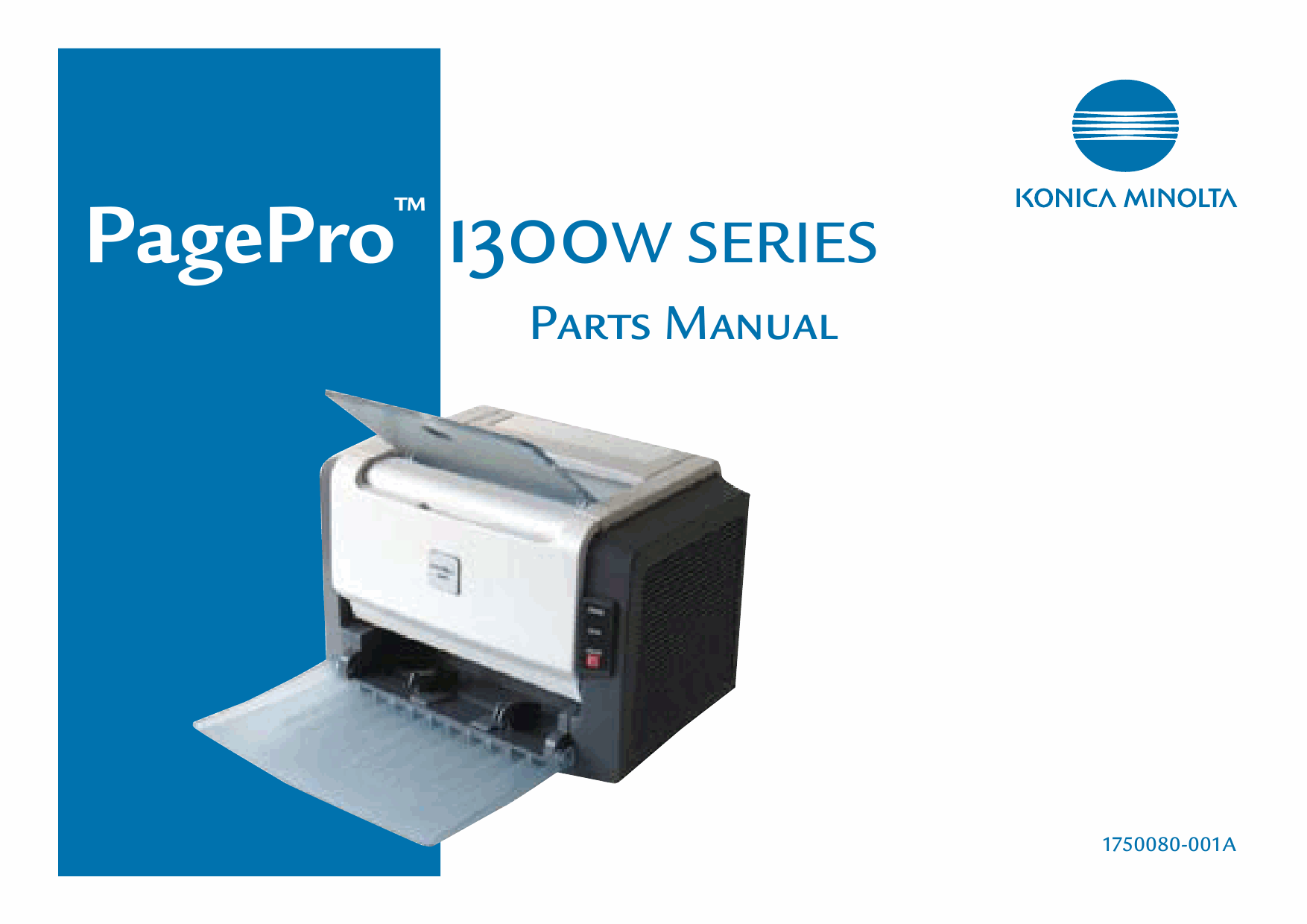 Konica-Minolta pagepro 1300W Parts Manual-1